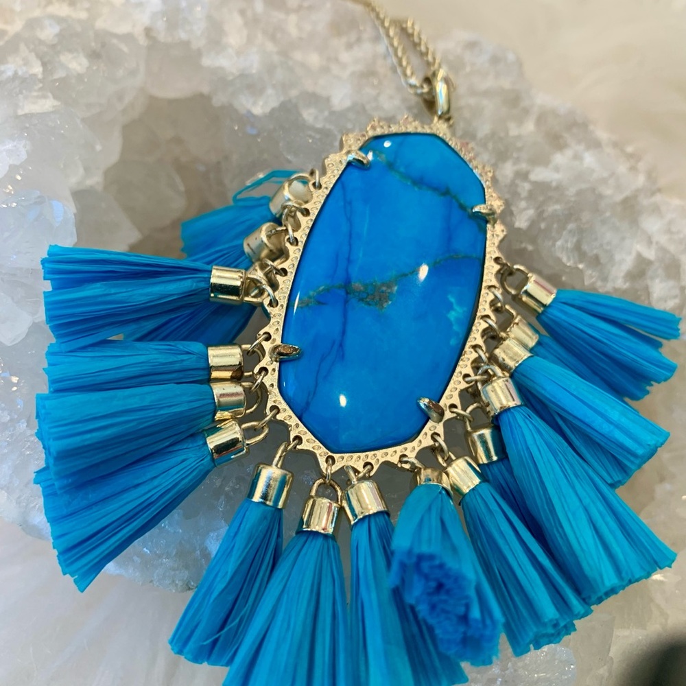 Kendra Scott Betsy Turquoise Pendant Necklace